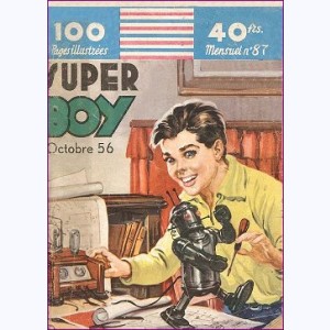 Super Boy : n° 87, Nylon CARTER : Signé "Le Lézard"