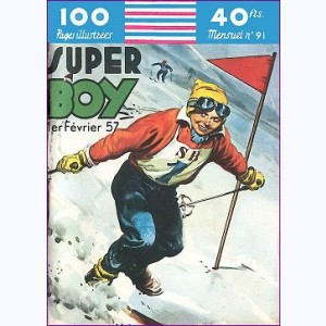 Super Boy : n° 91, Nylon CARTER : L'homme des neiges 2