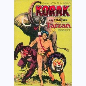 Tarzan Pocket : n° 1, Korak, le fils de Tarzan : Le safari perdu
