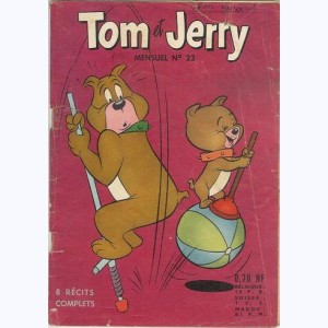 Tom et Jerry : n° 23, Jerry et Mitsou mènent Tom en bâteau....