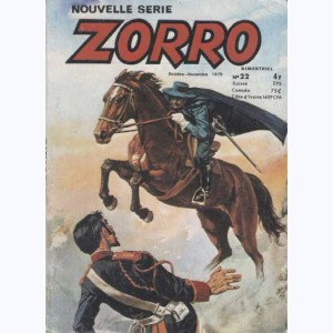 Zorro (4ème Série) : n° 22, Chasse sans merci