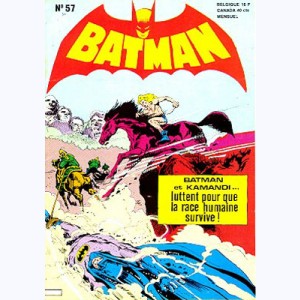 Batman et Robin : n° 57, Batman et Kamandi luttent pour que la race humaine survive