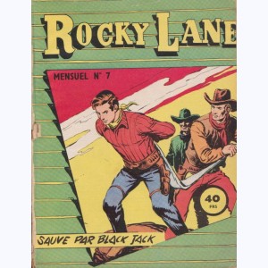 Rocky Lane : n° 7, Sauvé par Black Jack !