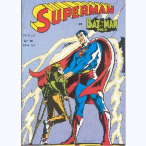 Superman et Bat-Man et Robin : n° 70, L'île qui envahit la Terre