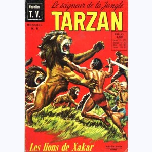 Tarzan : n° 5, Les lions de Xakar