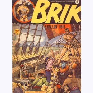 Brik (1ère Série) : n° 1, Pavillon noir