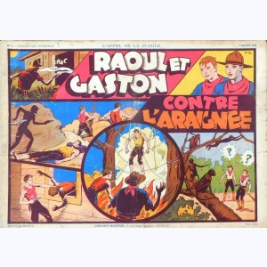 Collection Appel de la Jungle : n° 2, Raoul et Gaston : Contre l'Araignée