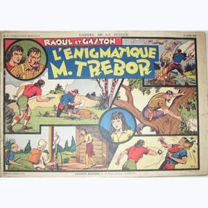 Collection Appel de la Jungle : n° 5, Raoul et Gaston : L'énigmatique Mr Trébor