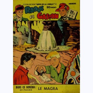 Collection Appel de la Jungle (2ème Série) : n° 31, Raoul et Gaston : Le Magra