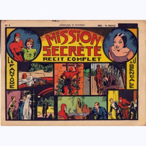 Aventures et Mystère (2ème Série) : n° 8, Fantôme : Mission secrète