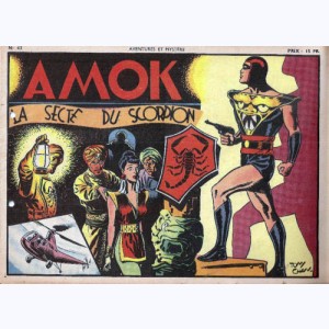 Aventures et Mystère (2ème Série) : n° 43, AMOK : La secte du Scorpion