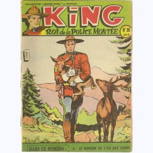 King Roi de la Police Montée : n° 35, Le rôdeur de l'île au loup