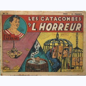 Collection Jim Taureau : n° 19, Les catacombes de l'horreur