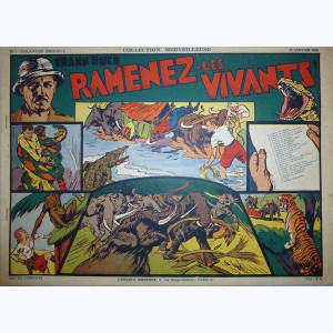 Collection Merveilleuse : n° 2, Ramenez-les vivants (Frank Buck)