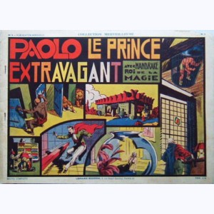 Collection Merveilleuse : n° 9, MANDRAKE : Paolo le prince extravagant
