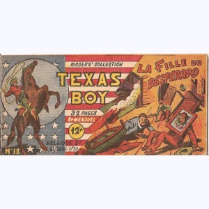 Texas Boy : n° 12, La fille du despérado
