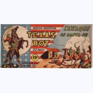 Texas Boy : n° 34, L'attaque de Santa-Fé