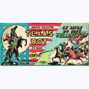 Texas Boy : n° 36, Le siège du Fort Wellington