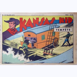 Collection Wild West (2 ème Série) : n° 20, Kansas Kid : Tempête