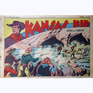 Collection Wild West (2 ème Série) : n° 25, Kansas Kid : Adieu à l'Europe
