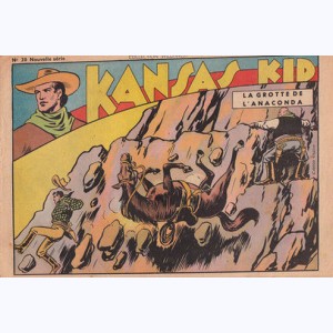 Collection Wild West (2 ème Série) : n° 30, Kansas Kid : La grotte de l'anaconda