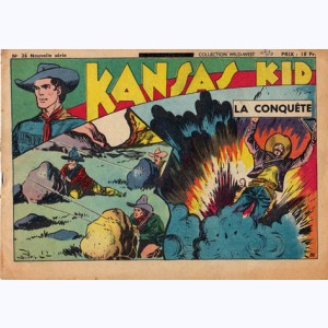 Collection Wild West (2 ème Série) : n° 36, Kansas Kid : La conquête