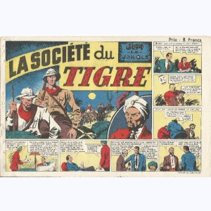 Collection à 8F : n° 40, Jim la Jungle - La société du Tigre