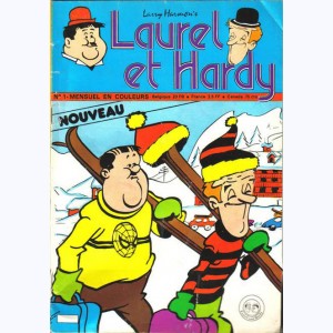 Laurel et Hardy (4ème Série) : n° 1, Les skieurs