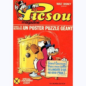 Picsou Magazine : n° 1, Oncle Picsou contre Tonton Soupic