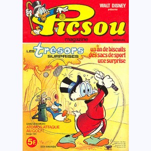Picsou Magazine : n° 82, Atomos attaque au golf