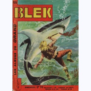 Blek : n° 126, fin du 193, La baie aux requins
