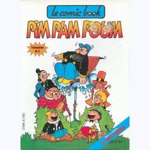 Pim Pam Poum Le Comic Book : n° 3, Laissez la statue ! gag