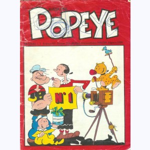 Popeye Magazine : n° 1, Coeur de lion