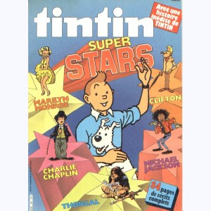 Super Tintin : n° 28, Stars : Tintin