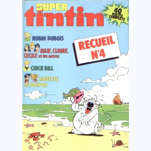 Super Tintin (Album) : n° 4, Recueil 4 (32, 33, 34, 35)
