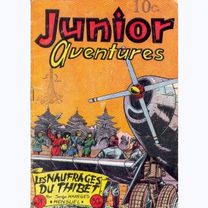 Junior Aventures : n° 34, Les naufragés du Thibet