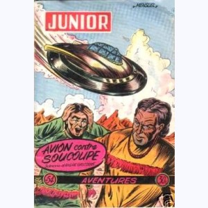 Junior Aventures : n° 54, Avion contre soucoupe