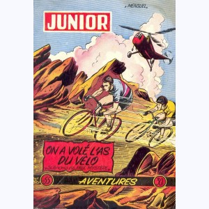 Junior Aventures : n° 55, On a volé l'as du vélo