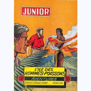 Junior Aventures : n° 58, L'île des hommes-poissons