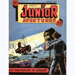 Junior Aventures : n° 70, Les naufragés de Bornéo