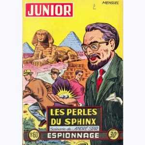 Junior Espionnage : n° 60, Les perles du Sphinx