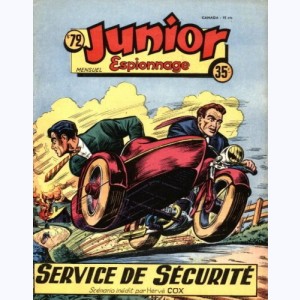 Junior Espionnage : n° 72, Service de sécurité
