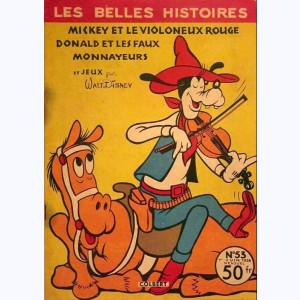 Les Belles Histoires (2ème Série) : n° 53, Mickey et le violoneux rouge