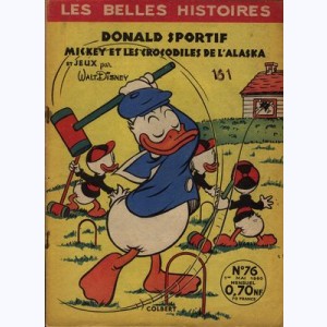 Les Belles Histoires (2ème Série) : n° 76, Donald sportif