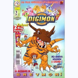 Digimon : n° 2, La naissance de Greymon