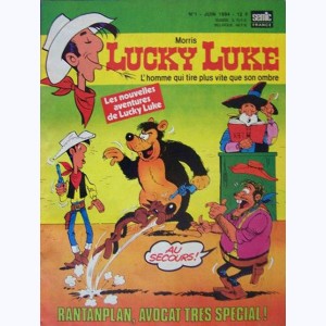 Lucky Luke (2ème Série) : n° 1, Rantanplan avocat très spécial