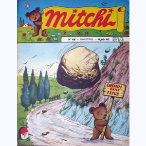 Mitchi : n° 48, Mitchi et l'écriteau