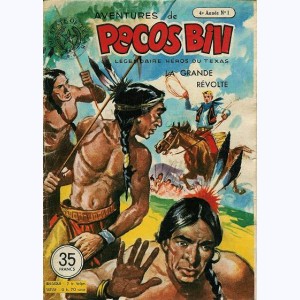 Pecos Bill (1ère Série) : n° 1 de 1953, La grande révolte