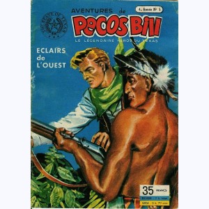 Pecos Bill (1ère Série) : n° 5 de 1953, Eclairs de l'Ouest