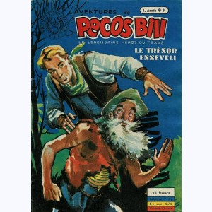 Pecos Bill (1ère Série) : n° 9 de 1953, Le trésor enseveli